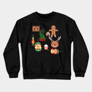 All In One Christmas Design Crewneck Sweatshirt